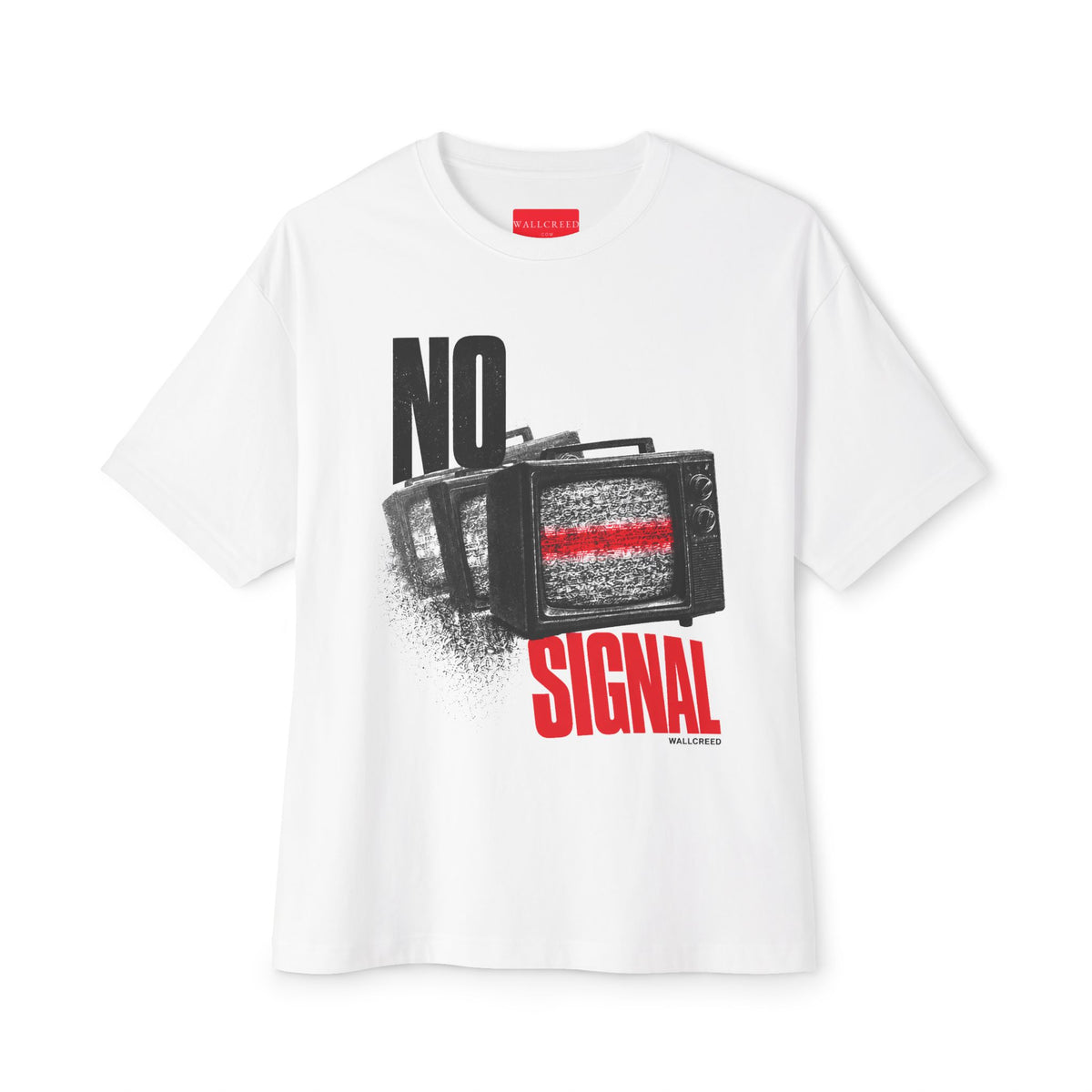 No Signal | Heavyweight Tee (Front + Back)