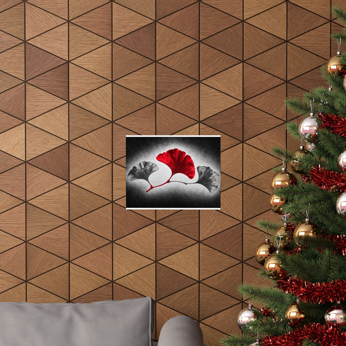 Ginkgo Interval - Doctor's Office Wall Art | Matte Poster (Landscape)