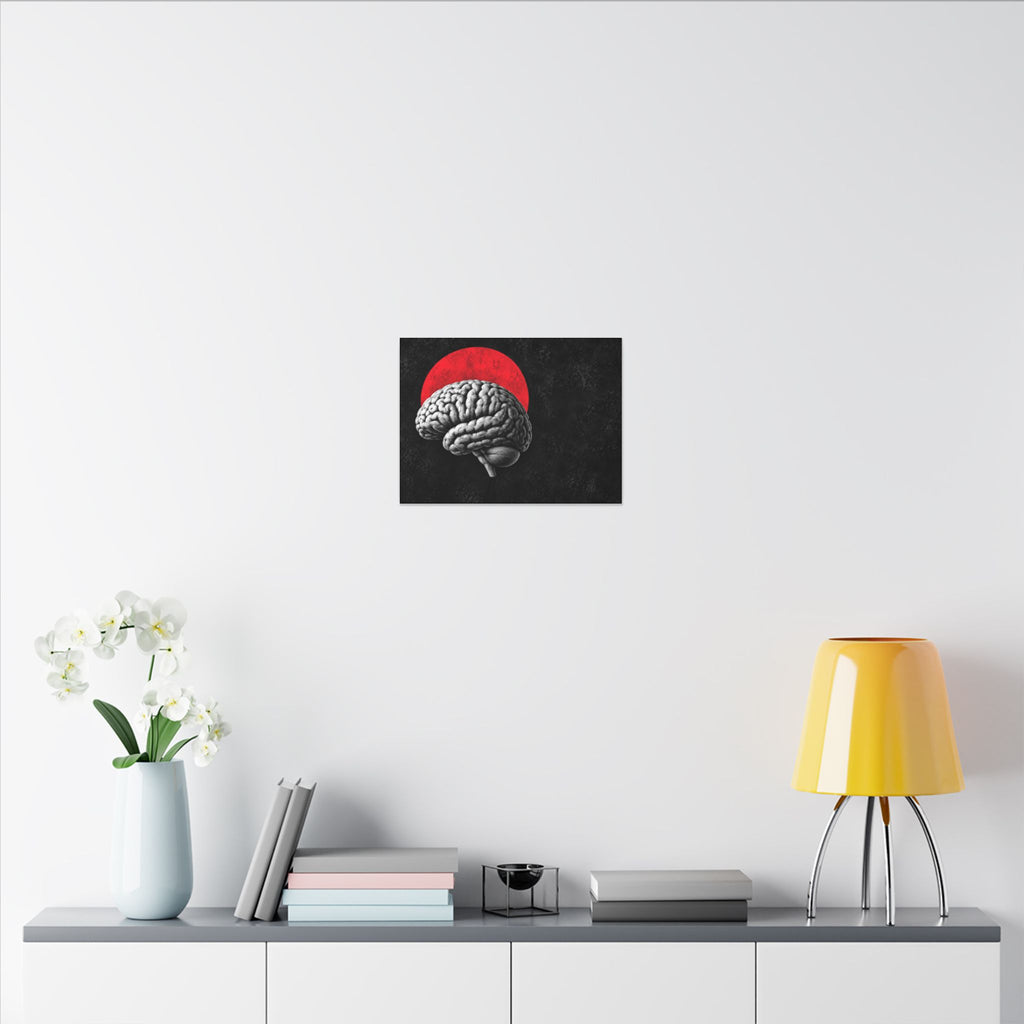 Cerebral Contour - Doctor's Office Wall Art | Canvas (Landscape)