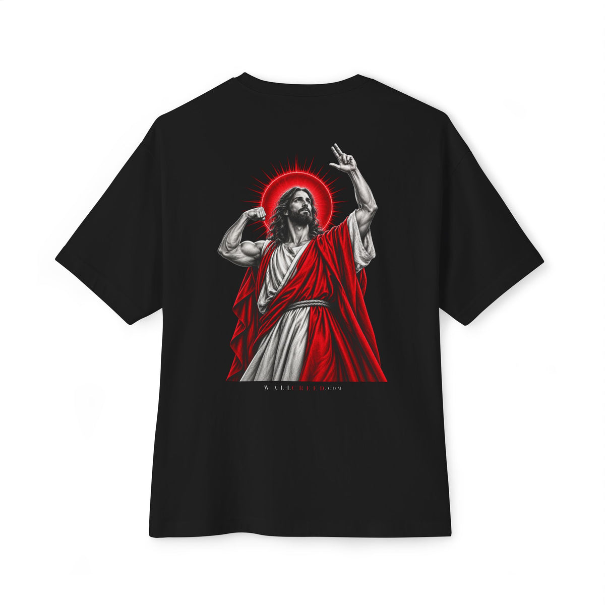Faith and Iron | Heavyweight Tee (Front + Back)