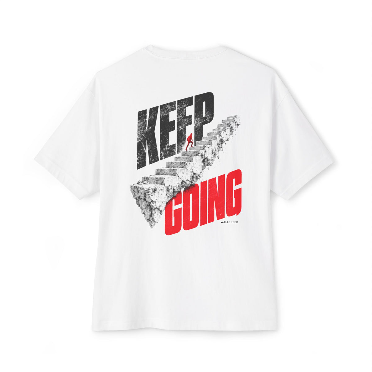 Keep Going | Heavyweight Tee (Front + Back)