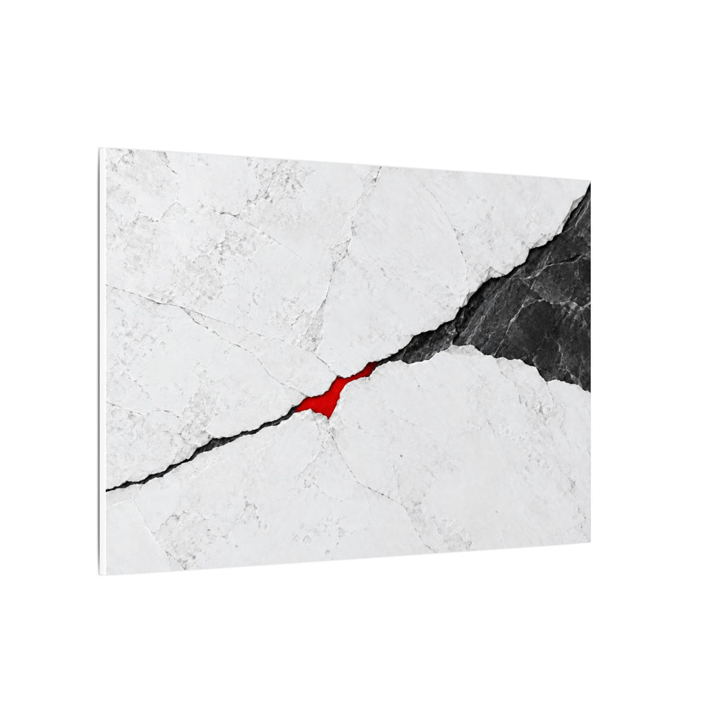 Porcelain Fault - Professional Office Wall Art | Canvas (Landscape)
