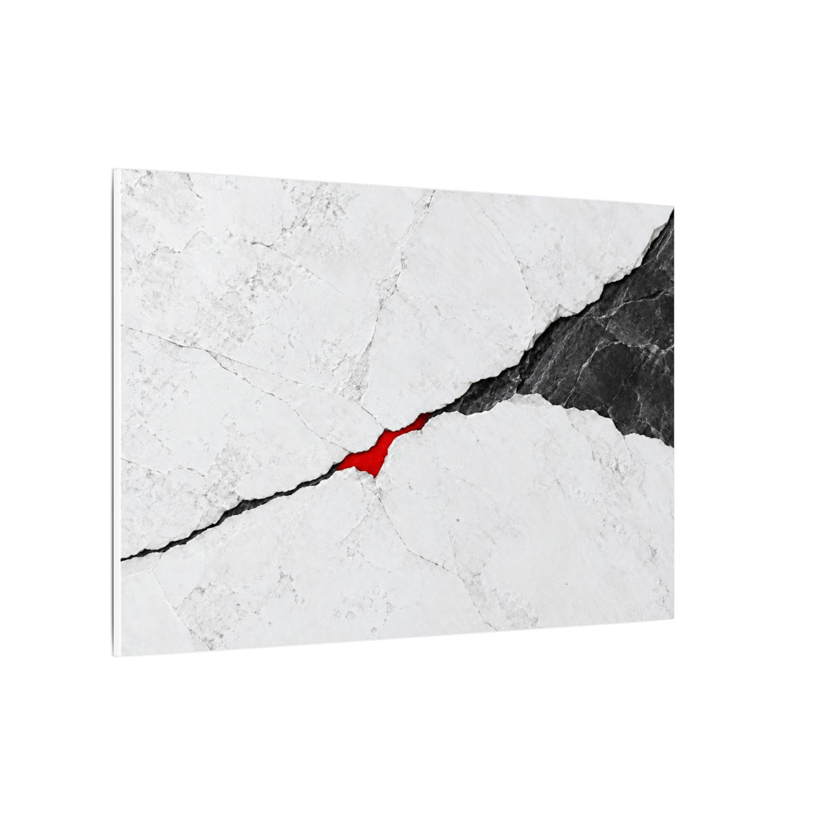 Porcelain Fault - Professional Office Wall Art | Canvas (Landscape)