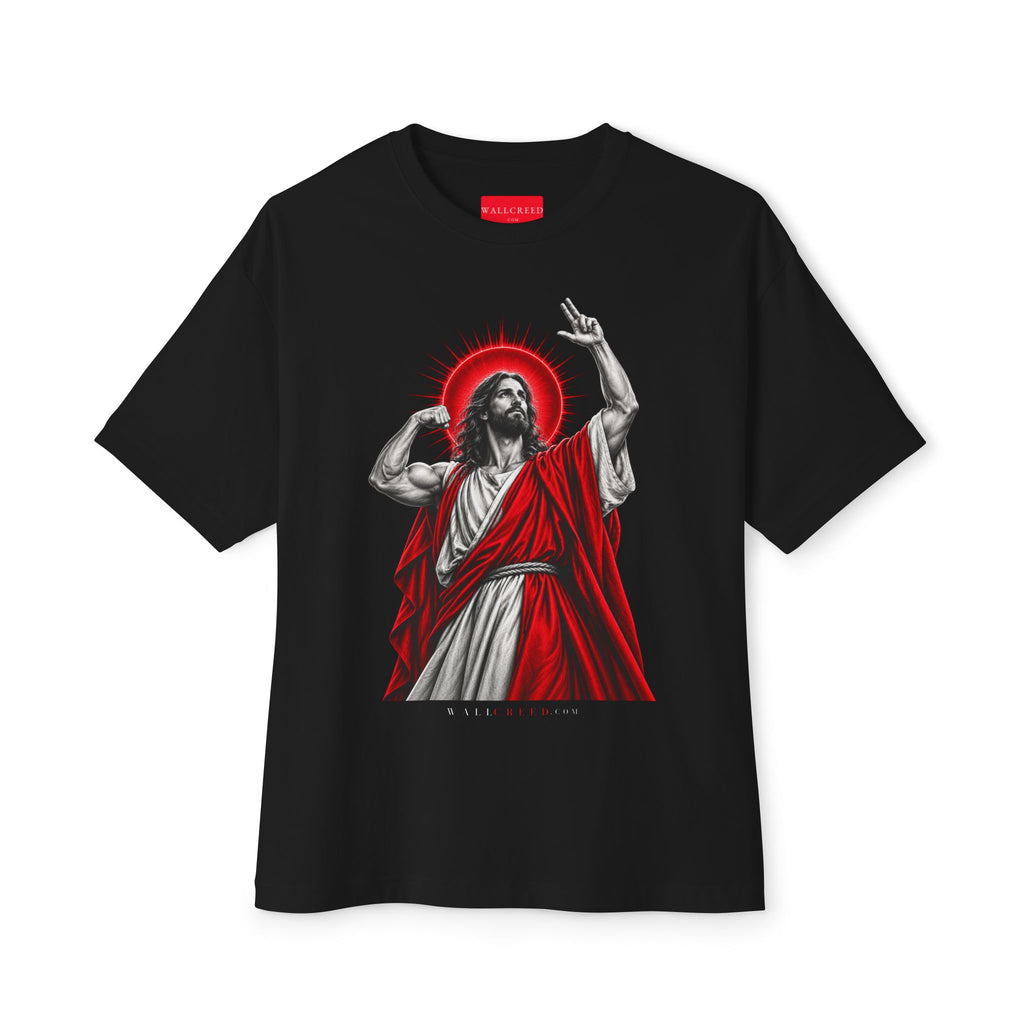 Faith and Iron | Heavyweight Tee (Front + Back)