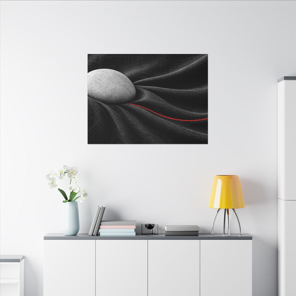 Weighted Drape - Professional Office Wall Art | Canvas (Landscape)