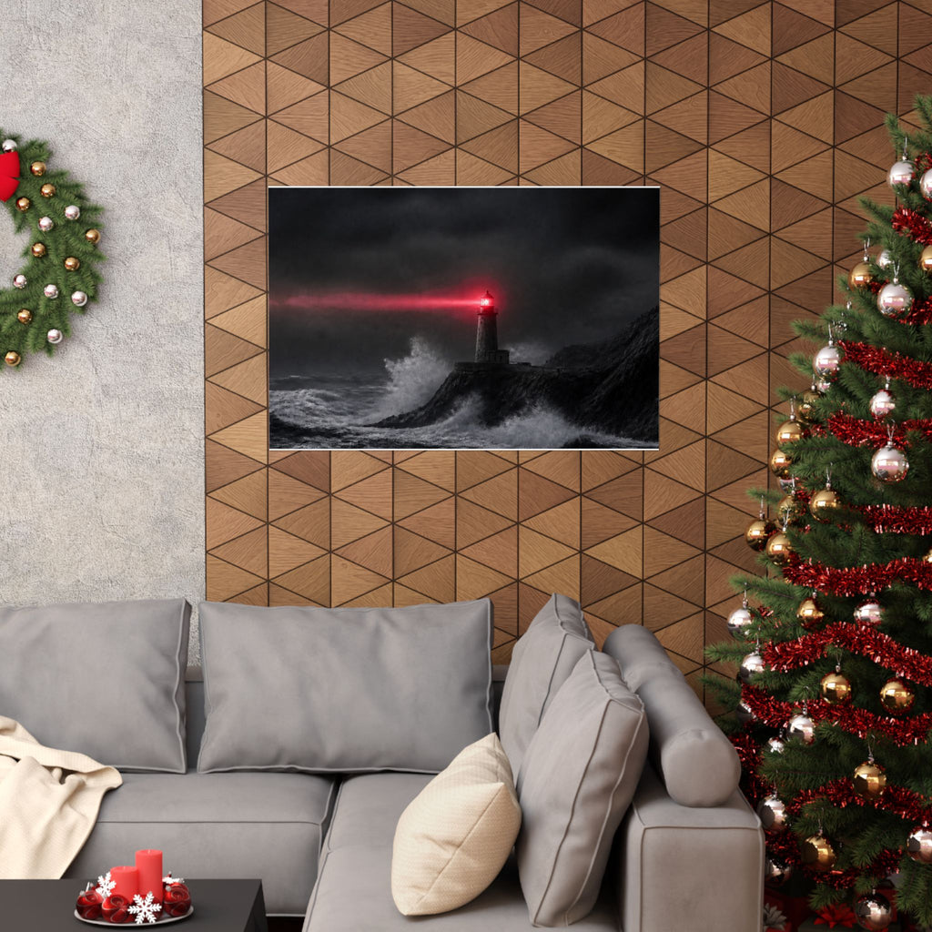 The Light Holds - Bedroom Canvas Art | Matte Poster (Landscape)