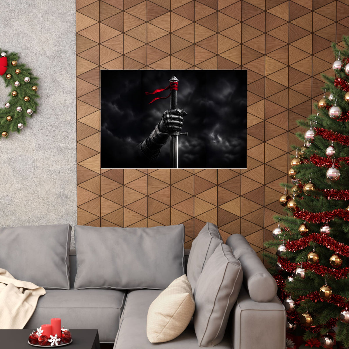 Sword of the Spirit - Armor of God Wall Art | Matte Poster (Landscape)