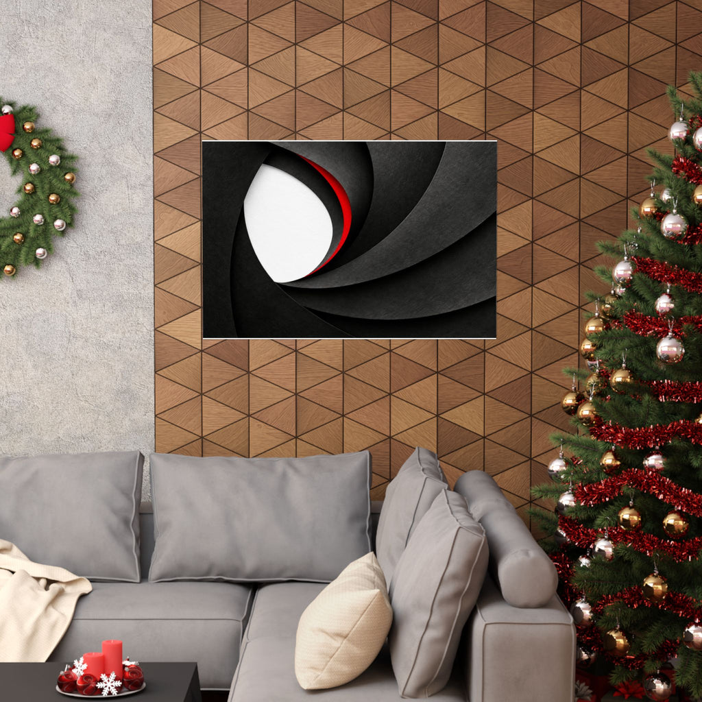 Quiet Aperture - Professional Office Wall Art | Matte Poster (Landscape)