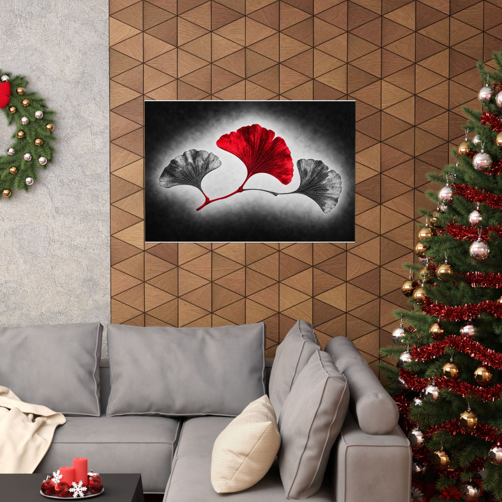 Ginkgo Interval - Doctor's Office Wall Art | Matte Poster (Landscape)