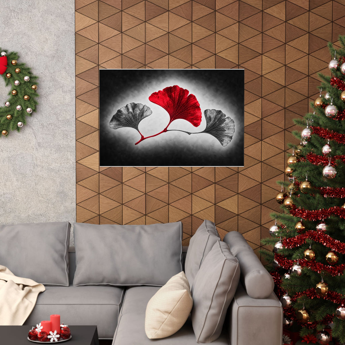 Ginkgo Interval - Doctor's Office Wall Art | Matte Poster (Landscape)