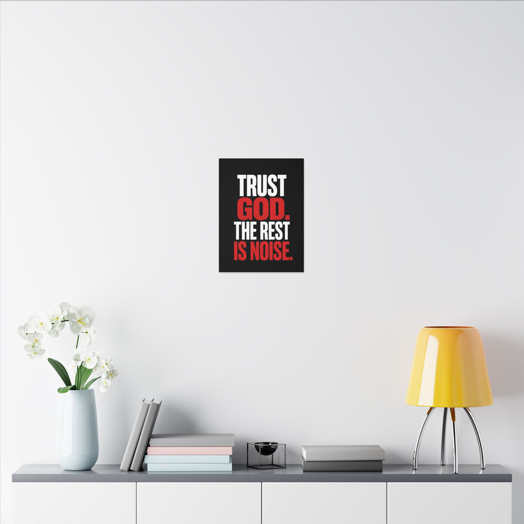 Trust God - Christian Wall Art | Canvas
