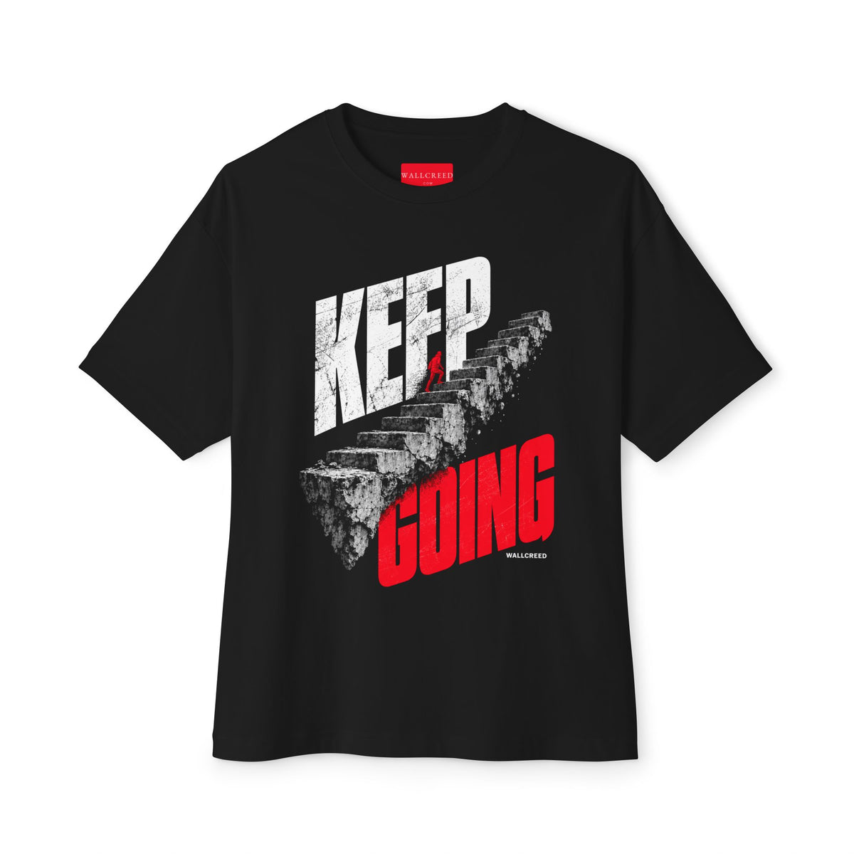 Keep Going | Heavyweight Tee (Front + Back)