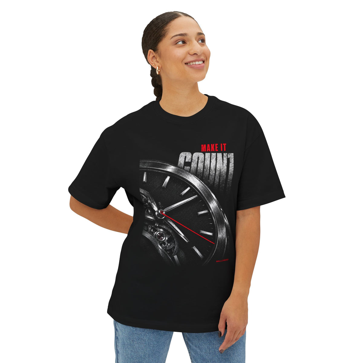 Make It Count | Heavyweight Tee (Front + Back)