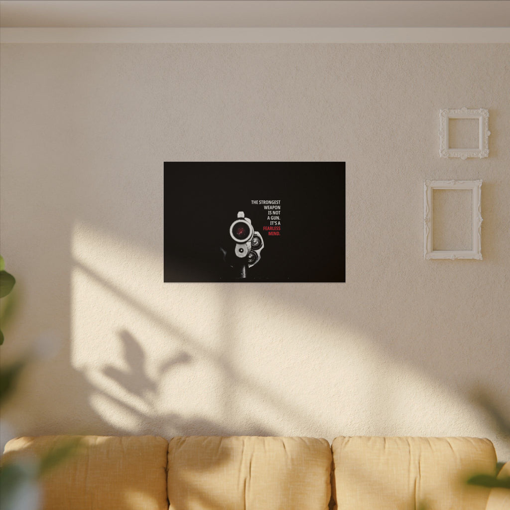 A Fearless Mind - Mindset Wall Art | Canvas (Landscape)
