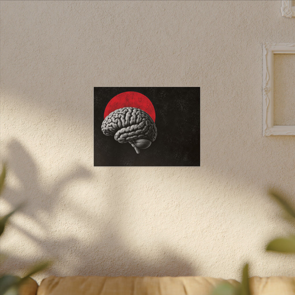 Cerebral Contour - Doctor's Office Wall Art | Canvas (Landscape)