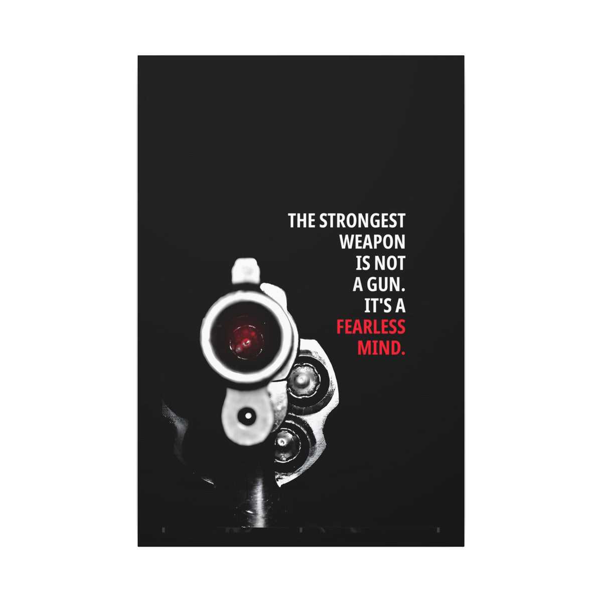 A Fearless Mind - Mindset Wall Art | Canvas