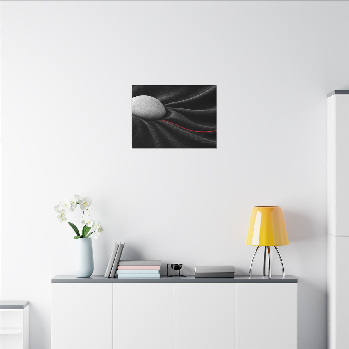 Weighted Drape - Professional Office Wall Art | Canvas (Landscape)