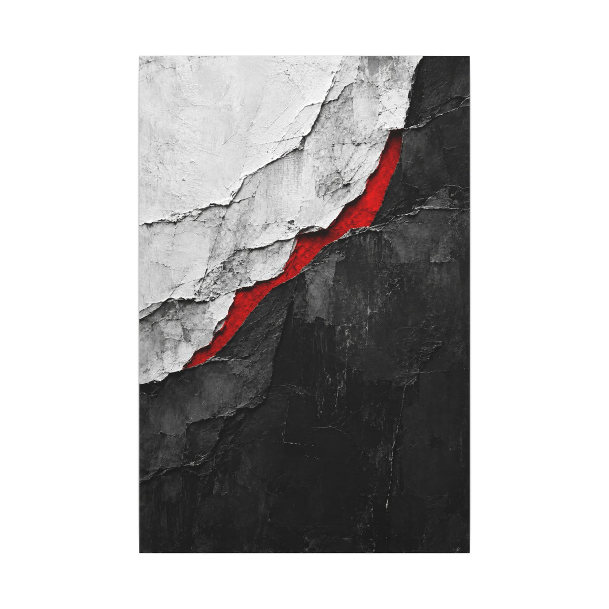 Strata of Silence - Professional Office Wall Art | Canvas