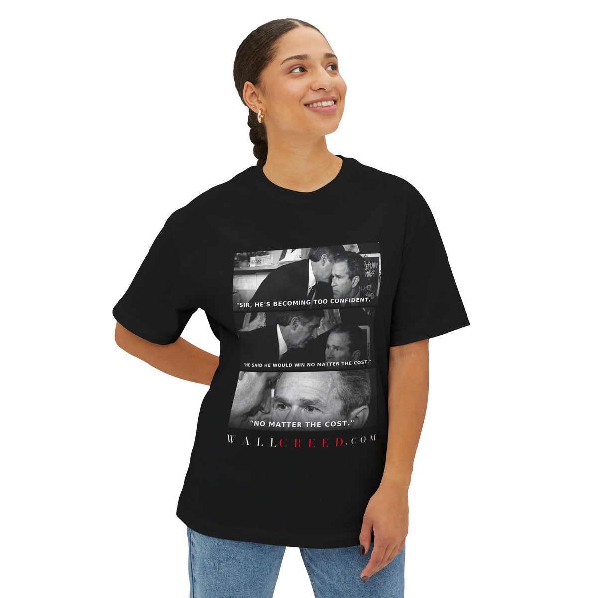 No Matter the Cost | Heavyweight Tee (Front + Back)