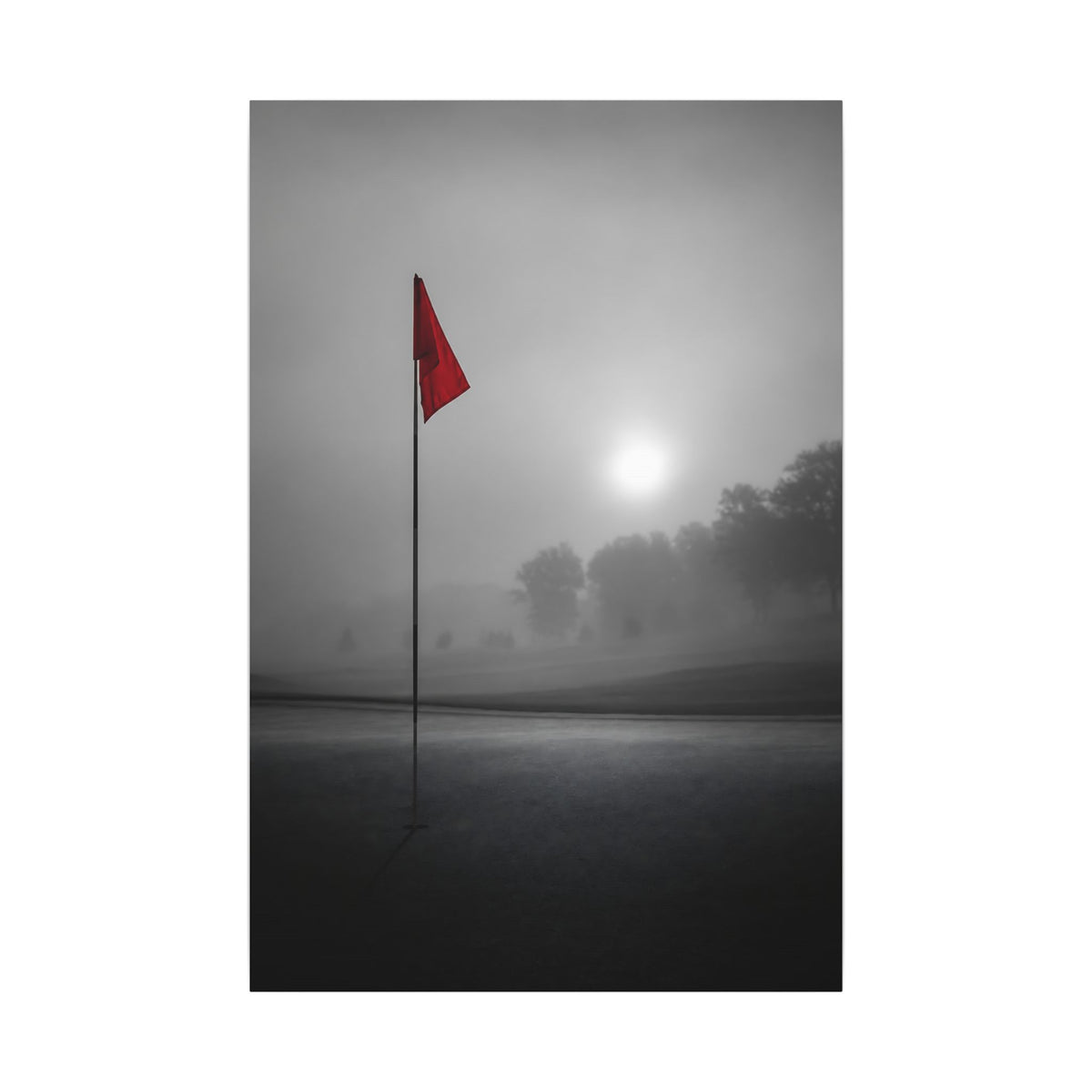 Flag on the Green - Wall Art For Executive Offices | Canvas