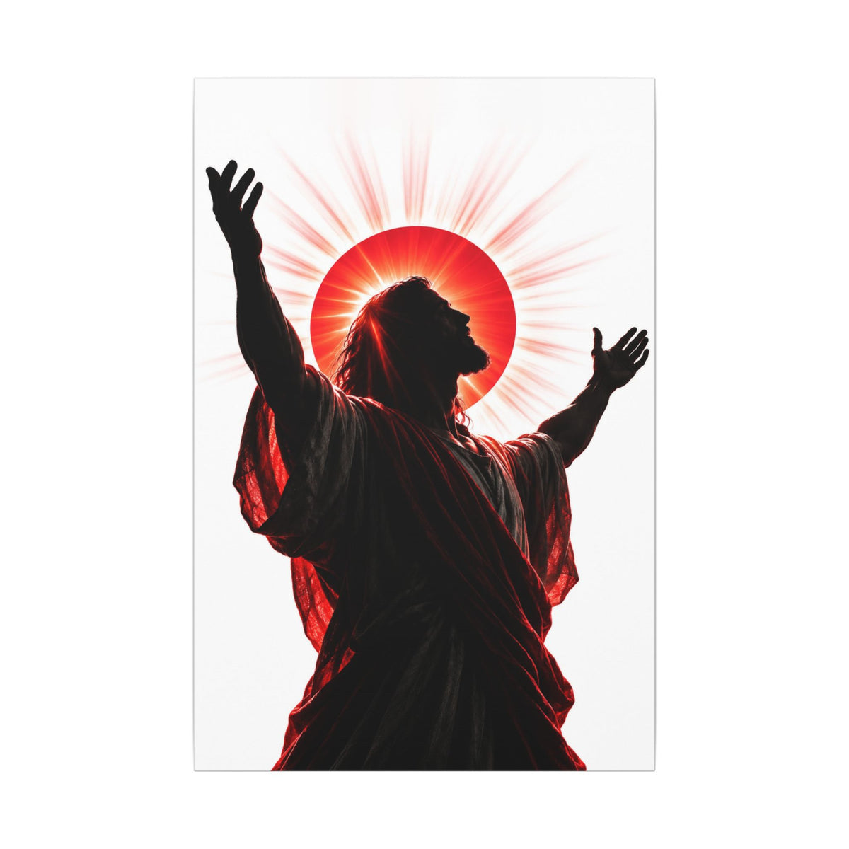 Red Sun Victory - Christian Wall Art | Canvas