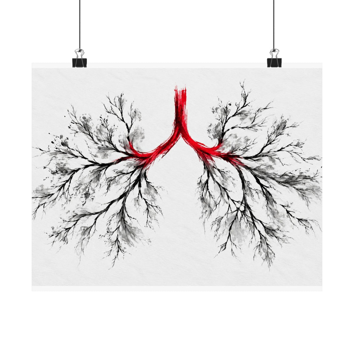 Breath Architecture - Doctor's Office Wall Art | Matte Poster (Landscape)