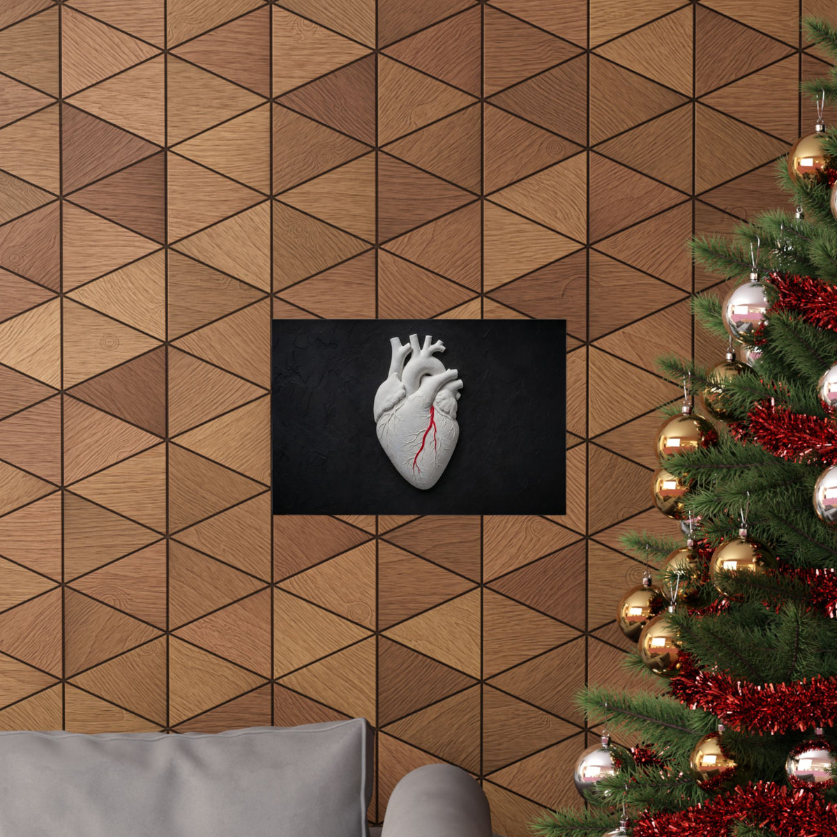 Coronary Path - Doctor's Office Wall Art | Matte Poster (Landscape)