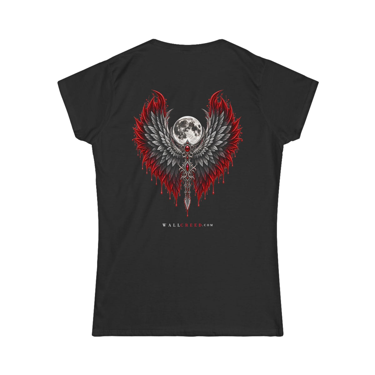 Moonlit Wings | Women's Tee (Back Print)