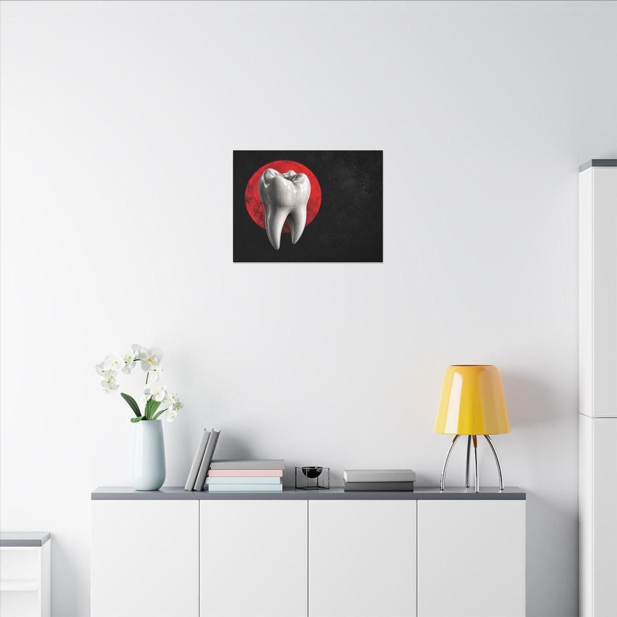 Enamel Study - Doctor's Office Wall Art | Canvas (Landscape)