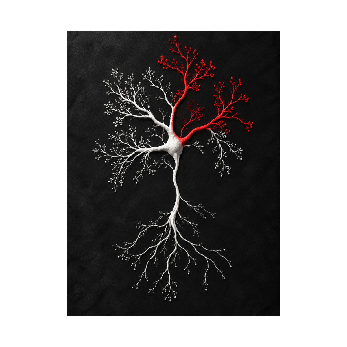 Neuronal Arbor - Doctor's Office Wall Art | Matte Poster