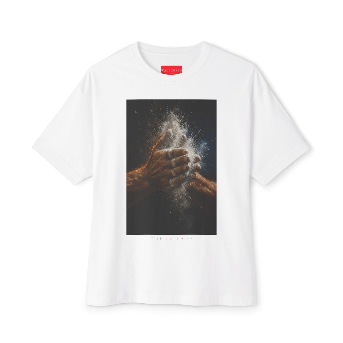 Chalk | Heavyweight Tee (Front + Back)