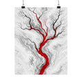 Estuary Lines - Doctor's Office Wall Art | Matte Poster