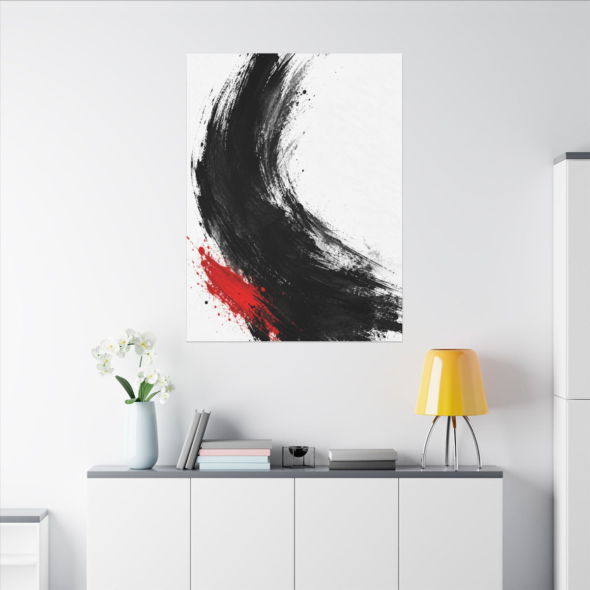 Measured Current - Professional Office Wall Art | Canvas