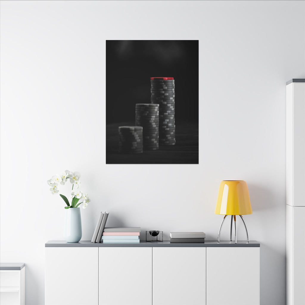 The Chip on Top - Business Office Wall Art | Canvas