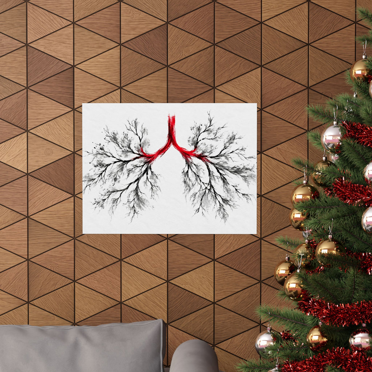 Breath Architecture - Doctor's Office Wall Art | Matte Poster (Landscape)