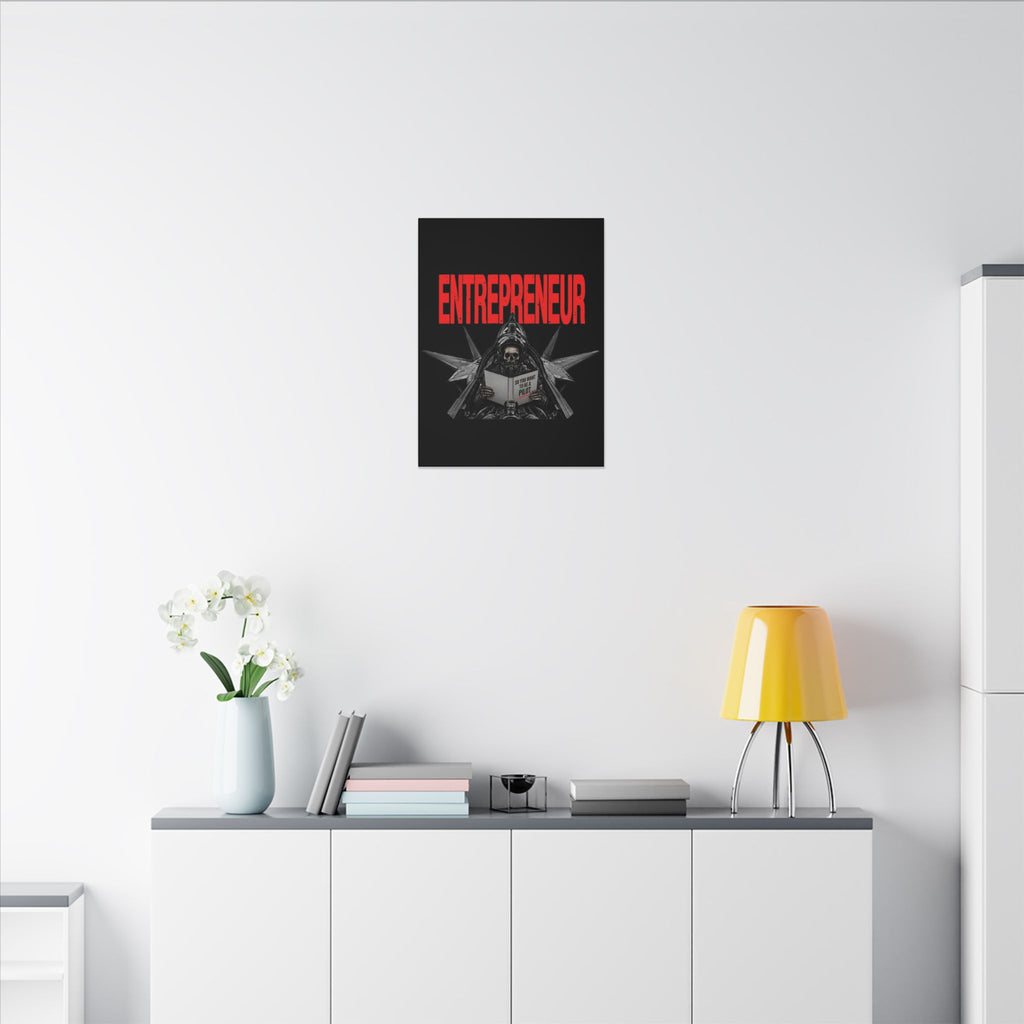 Entrepreneur - Skeleton Wall Art | Canvas