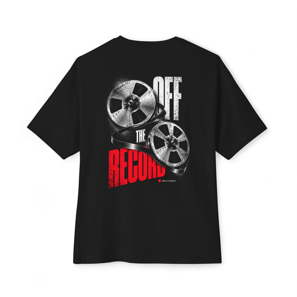 Off the Record | Heavyweight Tee (Back Print)