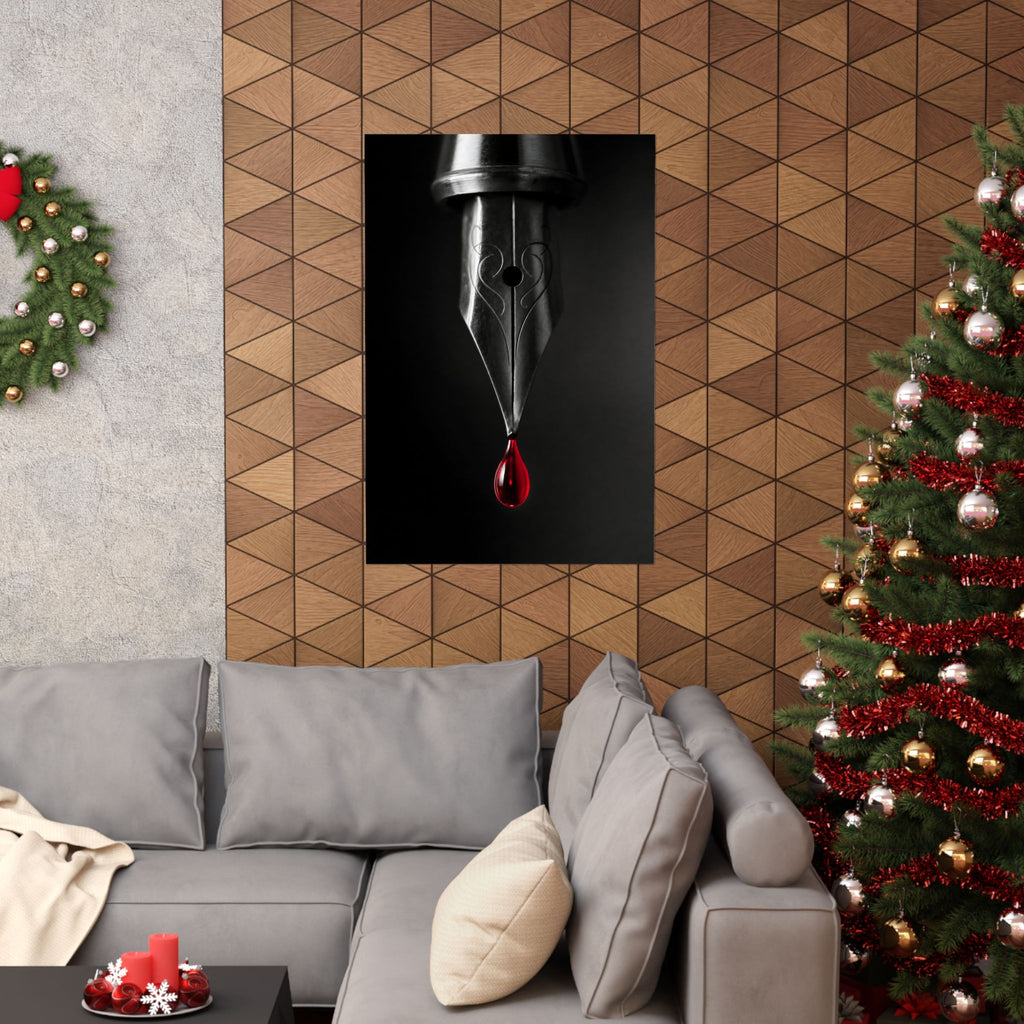 The First Drop - Professional Office Art | Matte Poster