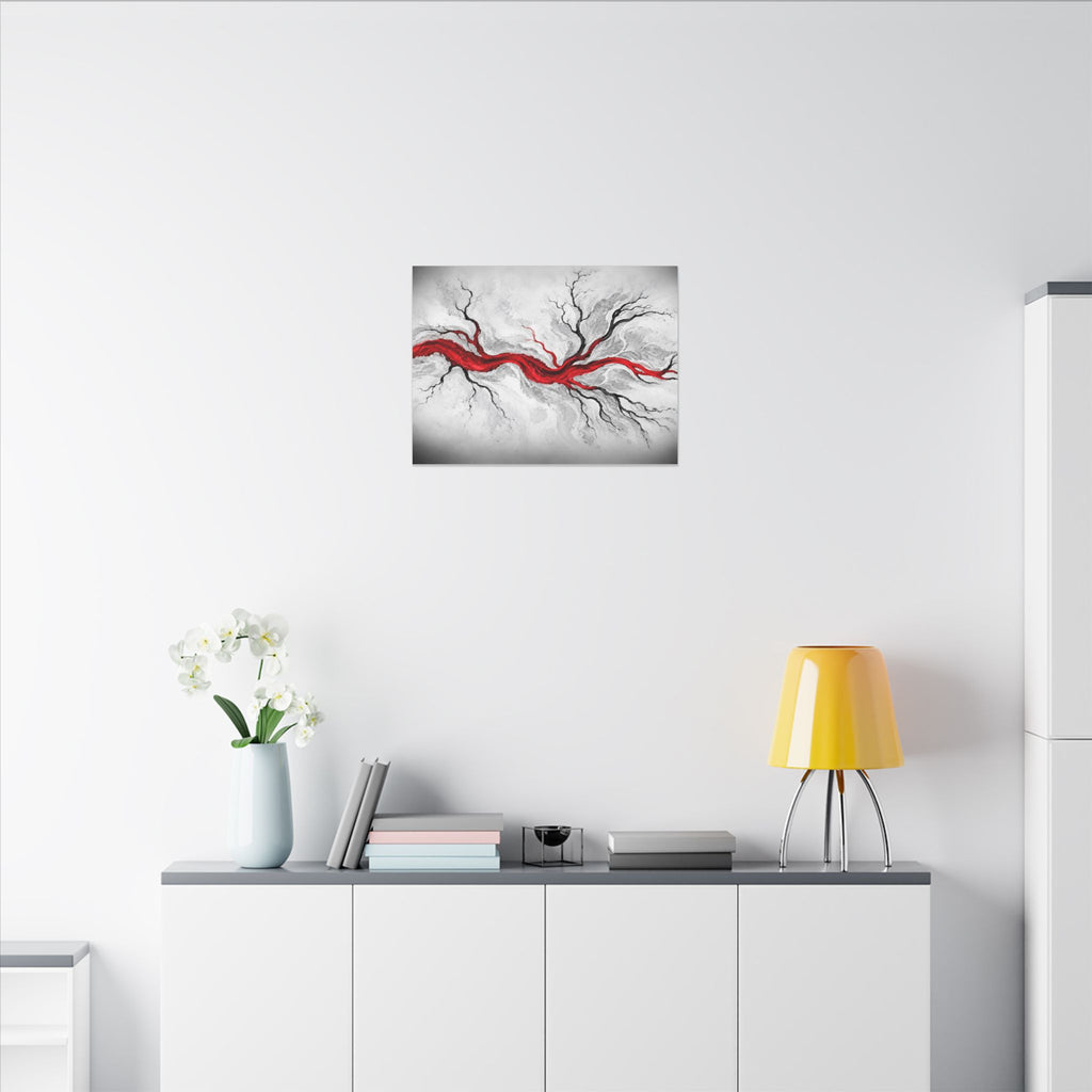 Estuary Lines - Doctor's Office Wall Art | Canvas (Landscape)