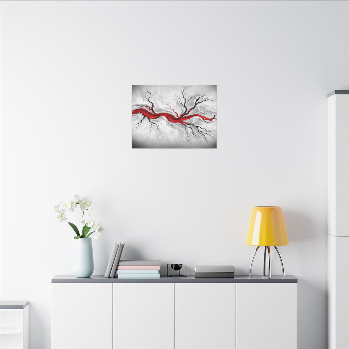 Estuary Lines - Doctor's Office Wall Art | Canvas (Landscape)