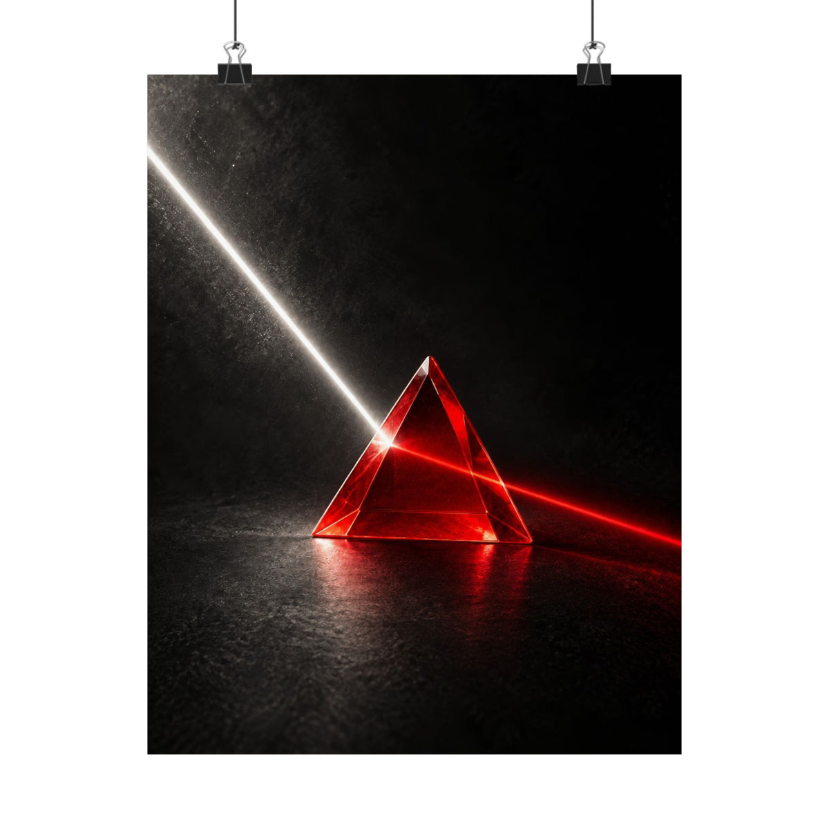 Spectral Threshold - Professional Office Wall Art | Matte Poster