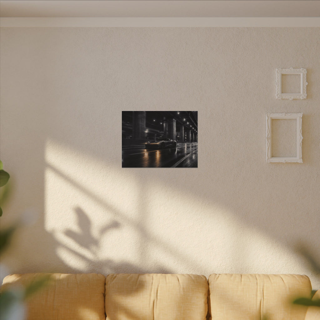 After Dark - Supercar Wall Art | Canvas (Landscape)