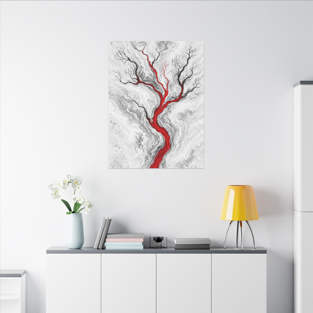 Estuary Lines - Doctor's Office Wall Art | Canvas