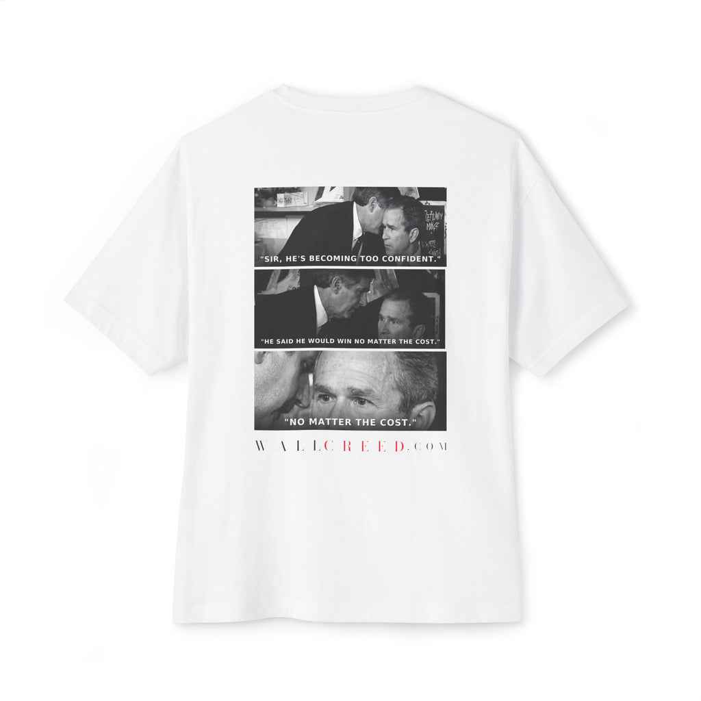 No Matter the Cost | Heavyweight Tee (Back Print)