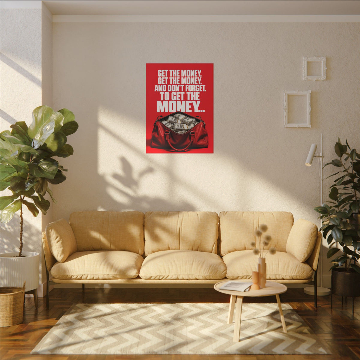 Get the Money - Money Wall Art | Canvas