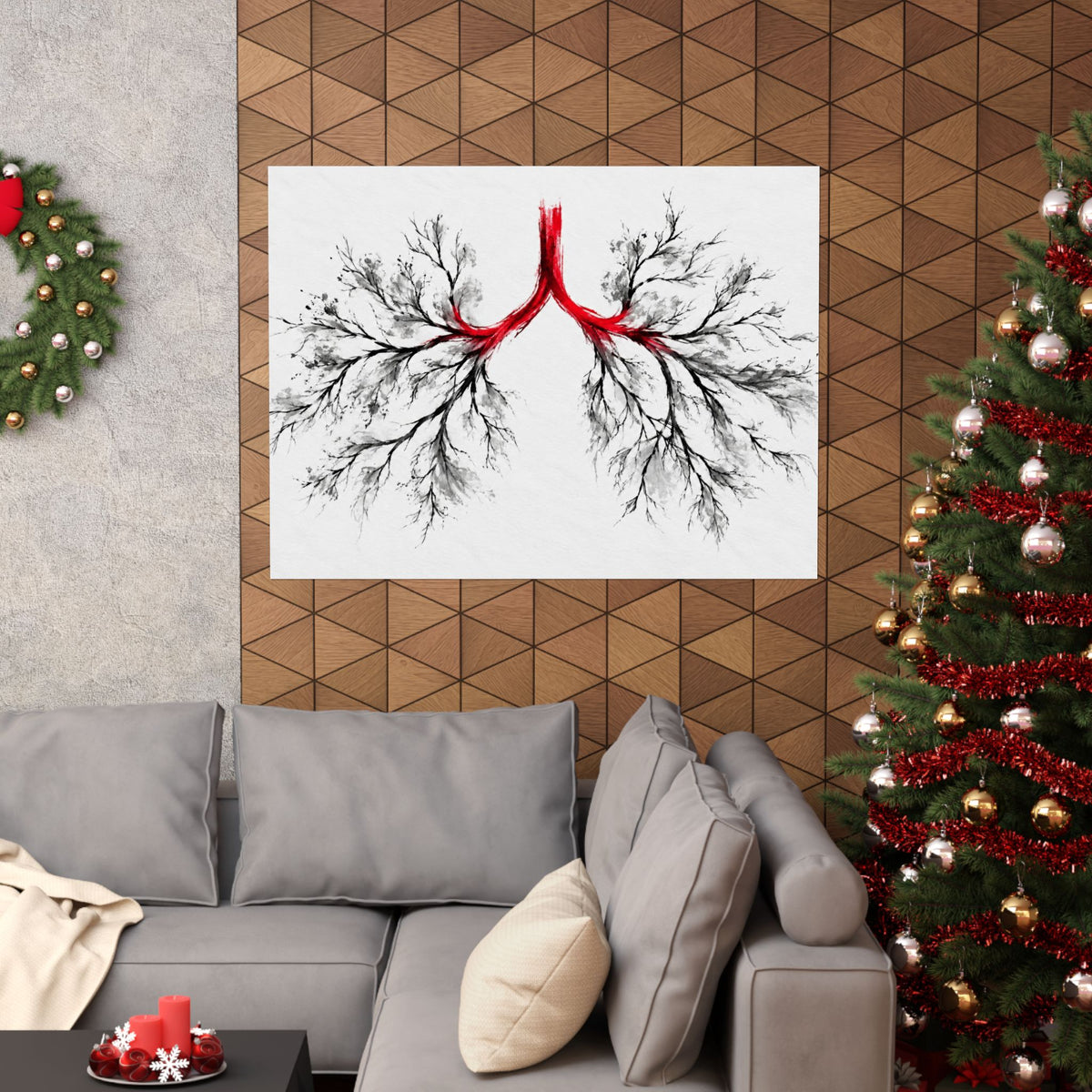 Breath Architecture - Doctor's Office Wall Art | Matte Poster (Landscape)
