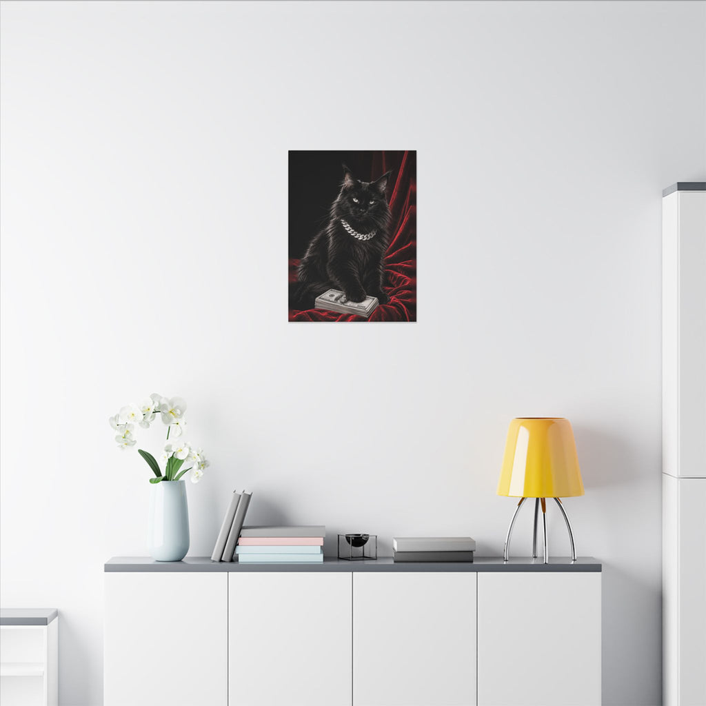 Cat Cash - Meme Wall Art | Canvas