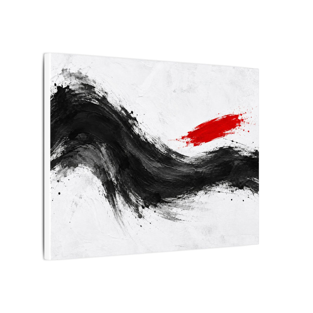Measured Current - Professional Office Wall Art | Canvas (Landscape)