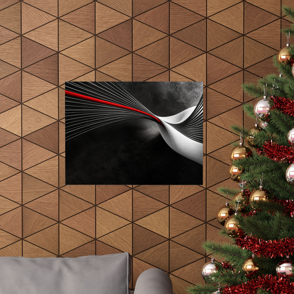 Tensile Field - Professional Office Wall Art | Matte Poster (Landscape)