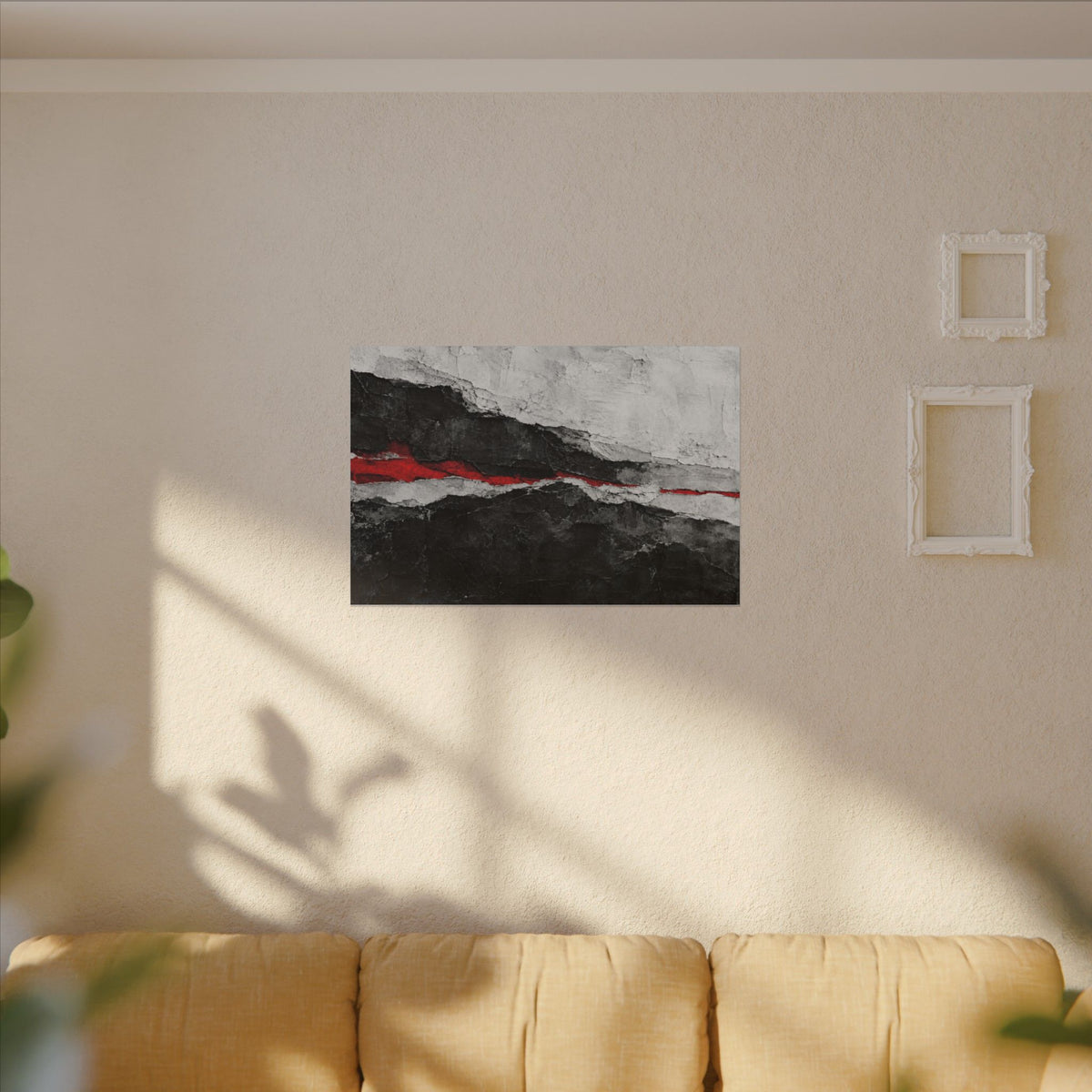 Strata of Silence - Professional Office Wall Art | Canvas (Landscape)